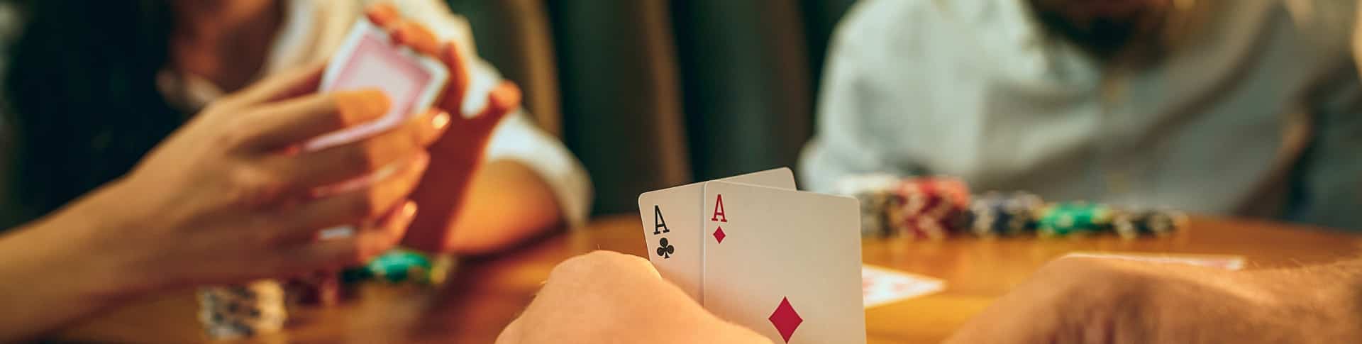 Banner animation poker