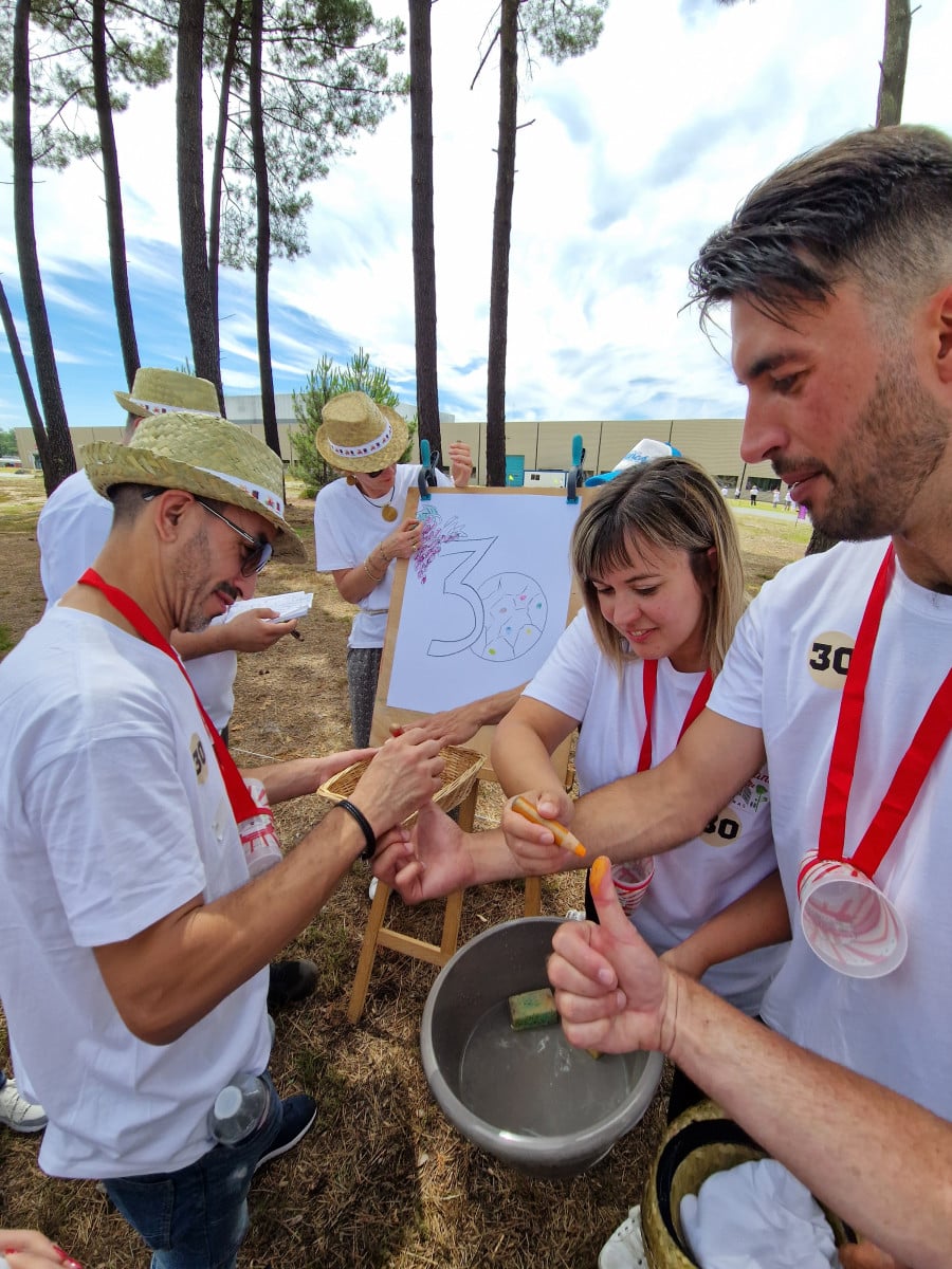 Team building with wine and viticulture with Autreman - wine Olympics