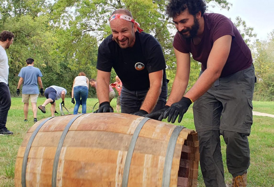 Team building olympiades viticoles