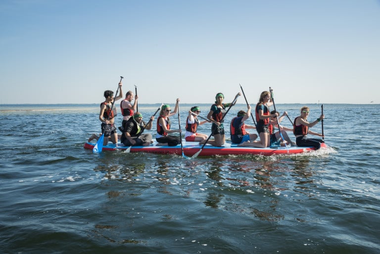 Team building course nautique aventure