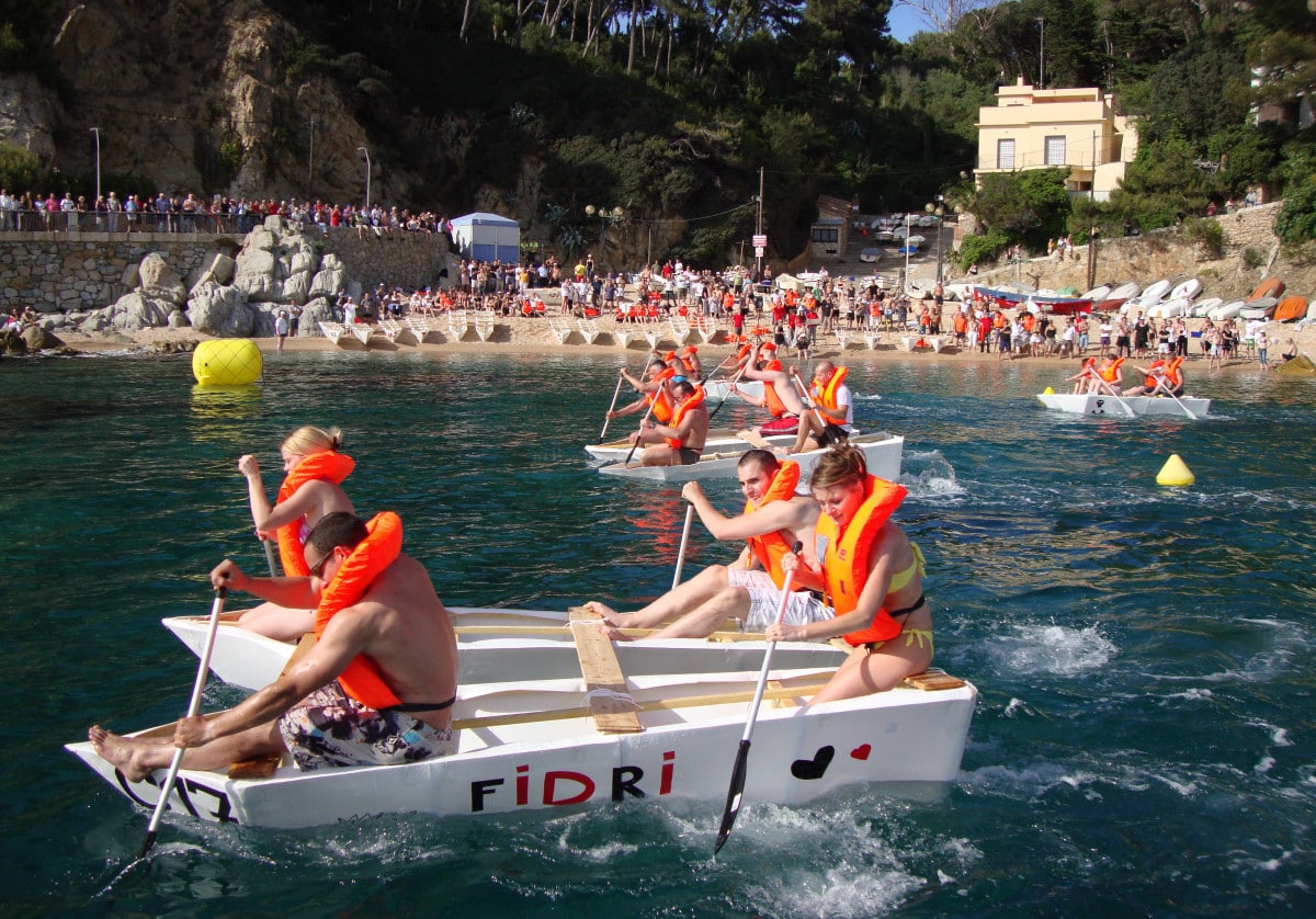 Team building nautique et course de bateaux