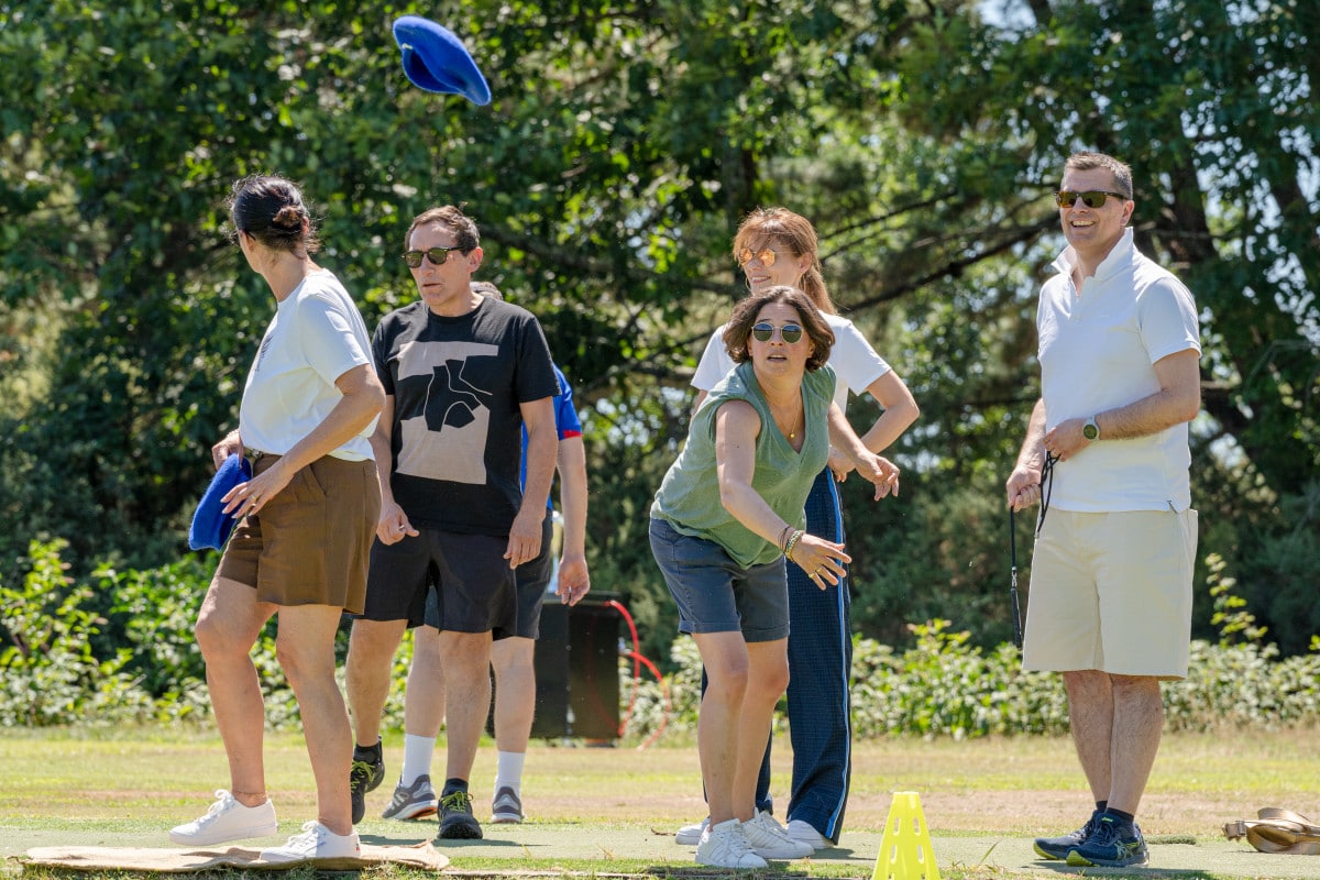 Team building jeux traditionnels - Lancer de berets