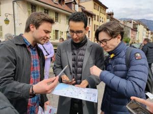 Team building urbain et d'enquête sur fond d'écologie