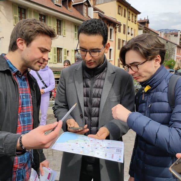 Team building urbain et d'enquête sur fond d'écologie