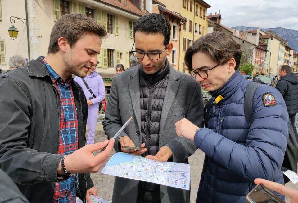 Team building urbain et d'enquête sur fond d'écologie