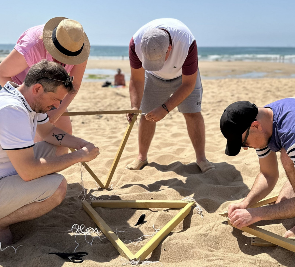 Team building construction de bateaux