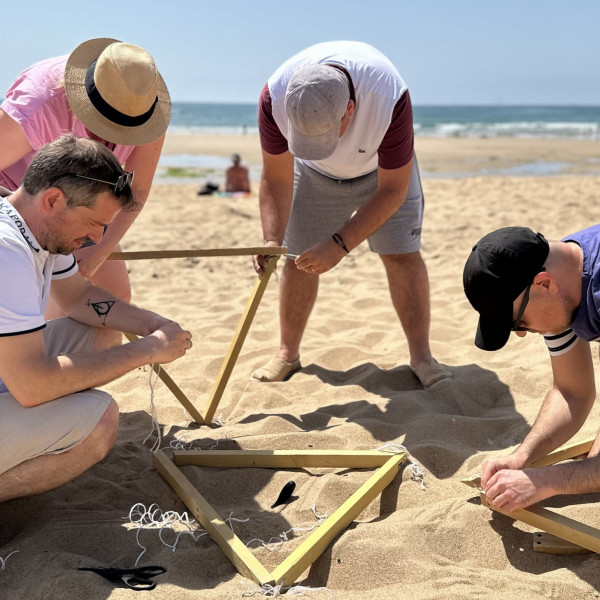 Team building construction de bateaux