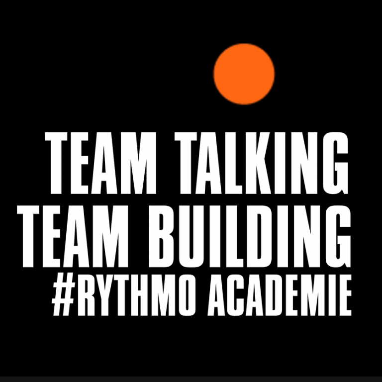 Team talking team building rythmo academy