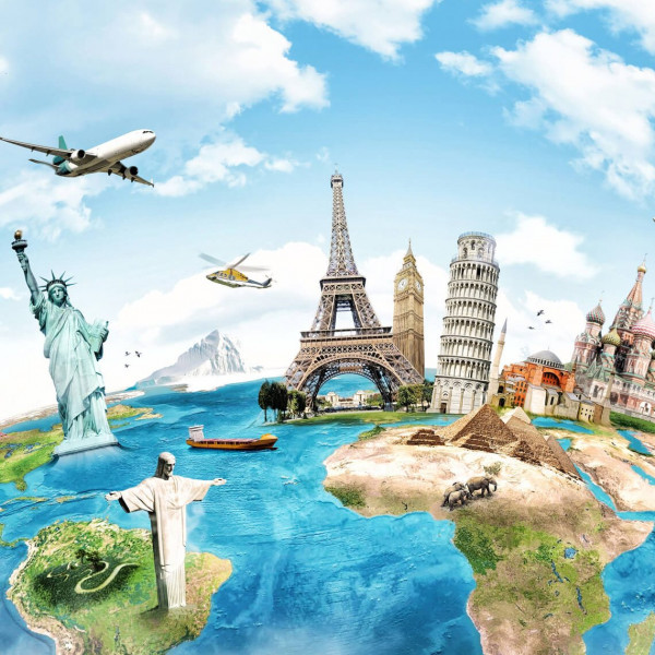 Animation de soirée voyage autour du monde quizz thème
