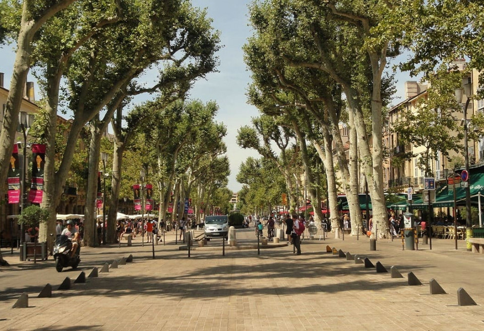 Centre-ville de Aix en Provence pour votre team building