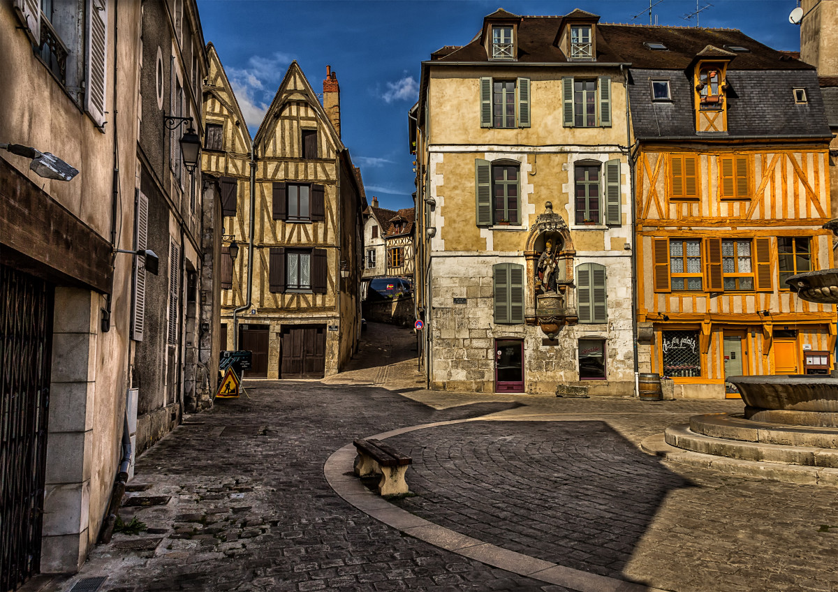 Un team building dans les rues d'Auxerre