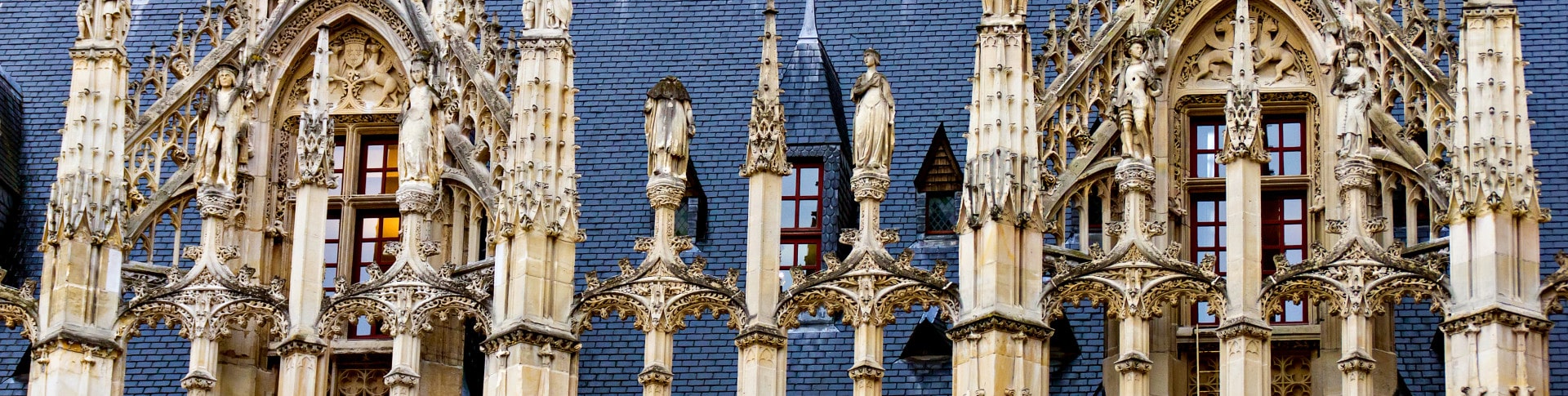 Palace à Rouen, en normandie