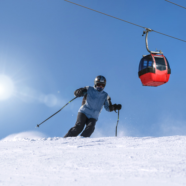 incentive ski à la montagne