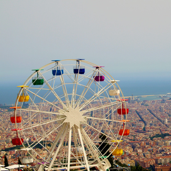 vue sur la ville de Barcelone