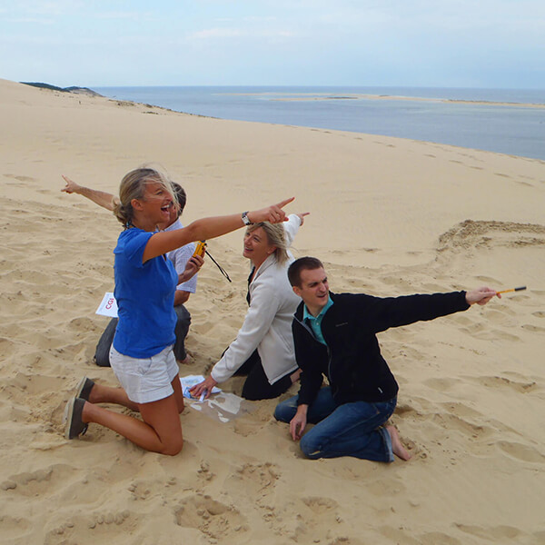 Team building orientation sur la célèbre dune du pilat pour une expérience fédératrice