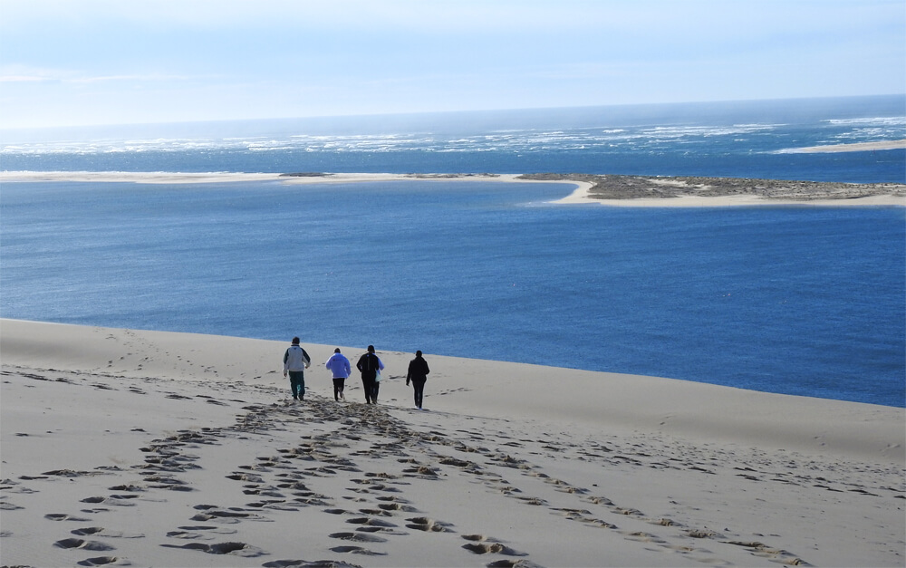 Votre team building orientation sur la dune du Pilat