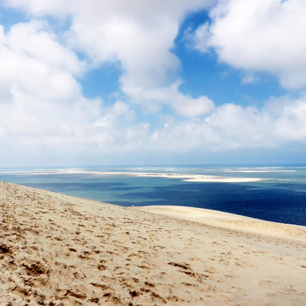 Le bassin d'Arcachon vu de la dune du Pyla