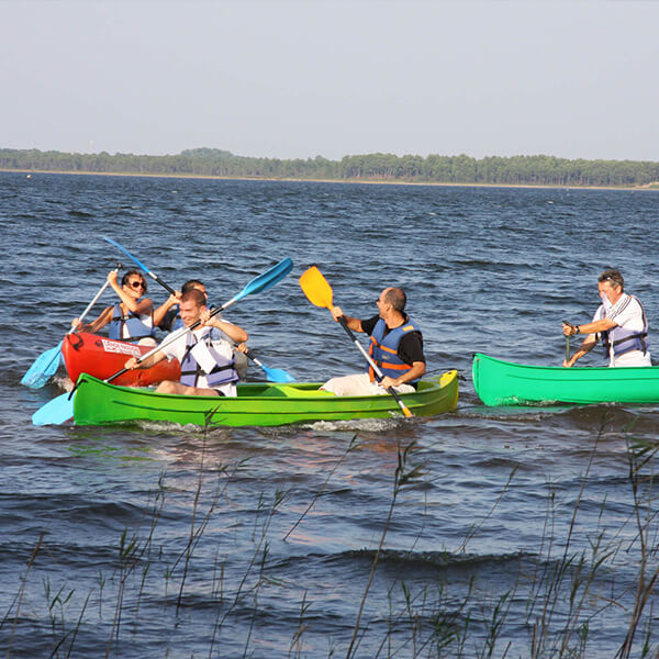 challenge équipe rallye canoe