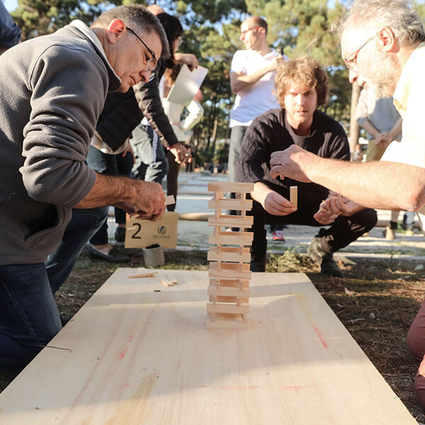 team building construction en bois