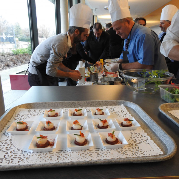 Team building: creating culinary dishes