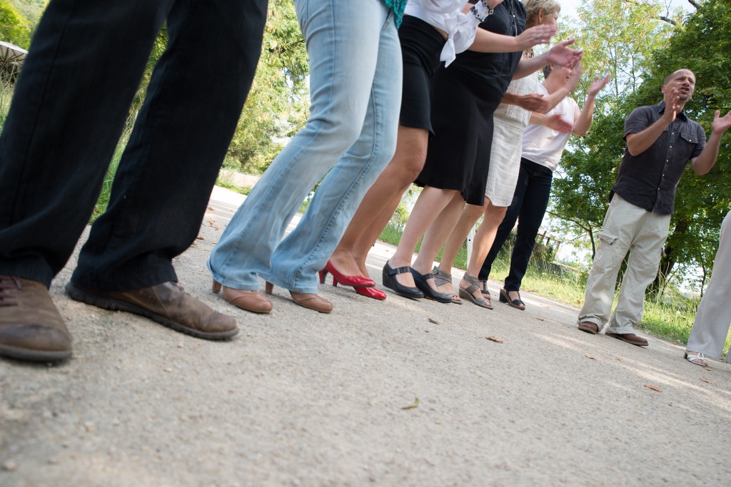 Team building musical ice breaker