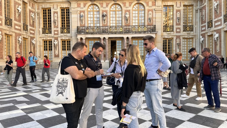 Activité de team building chasse au trésor au château de Versailles