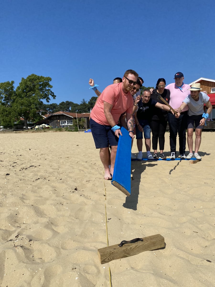 Un challenge entre terre et mer pour une activité de cohésion hors du commun