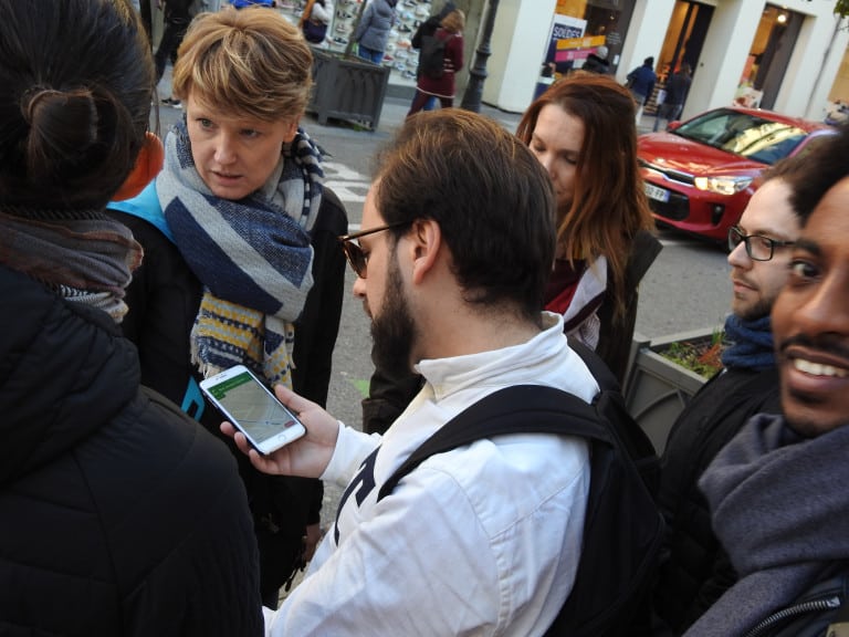 Activité de cohésion en équipe urbaine et dynamique