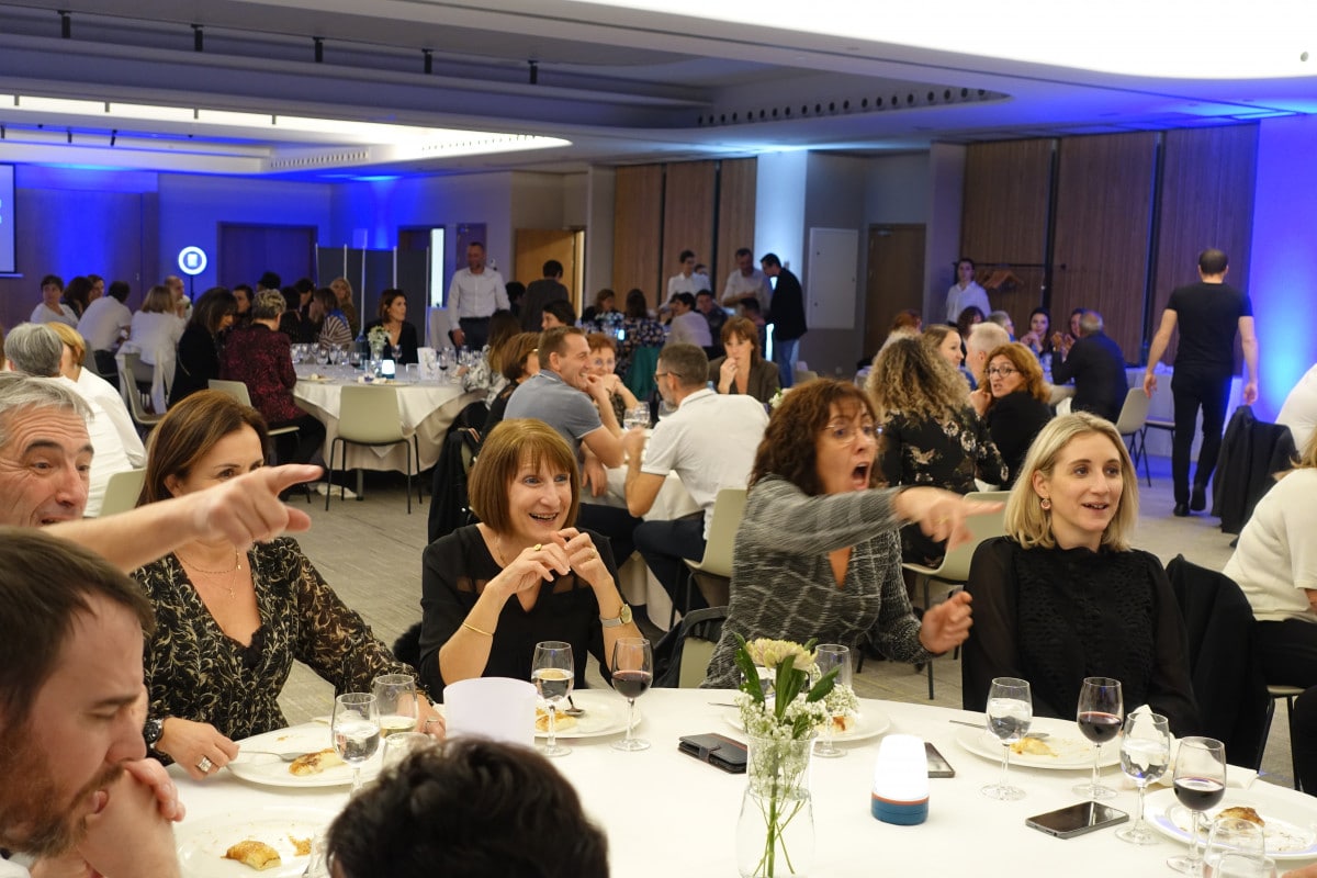 An incentive evening to build team spirit