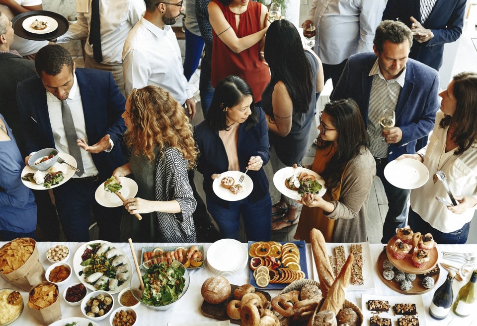 photo buffet séminaire