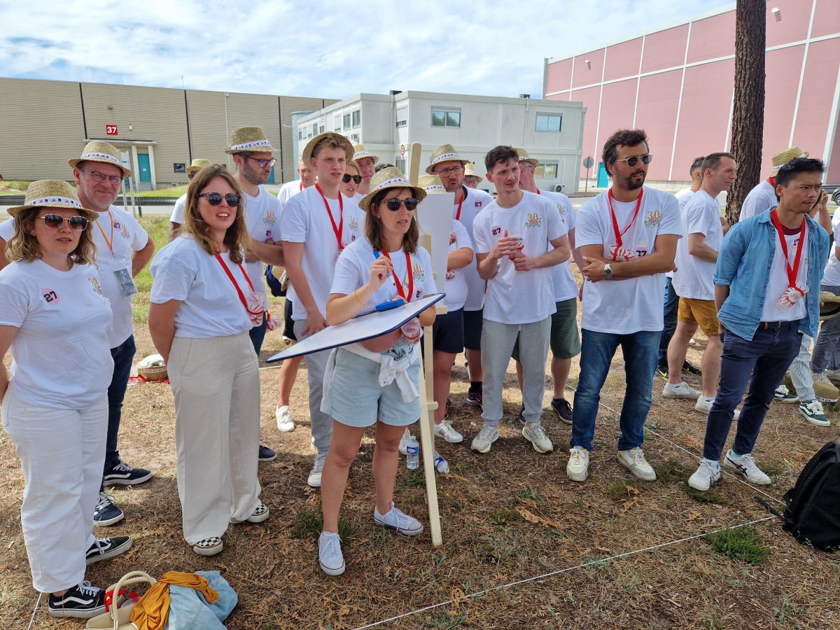 Team building jeux olympiques avec Autreman en extérieur