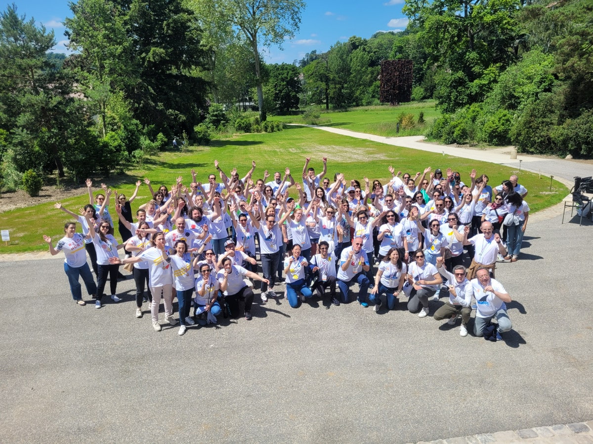 Animation collective de cohésion jeux olympiques avec Autreman