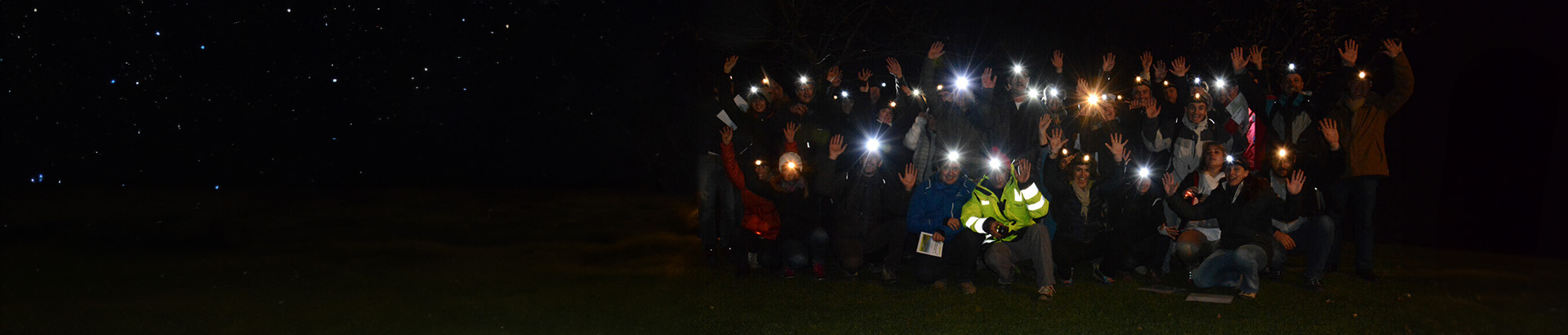 Activité de team building Rallye nocturne et orientation dans la nuit en équipe