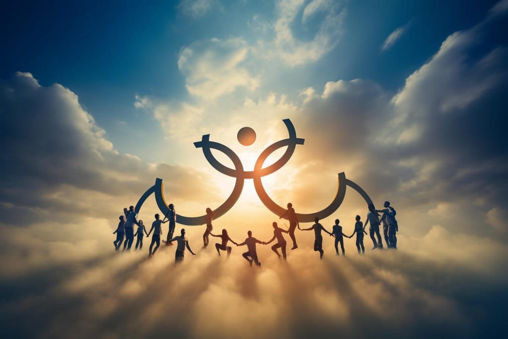 groupe-personnes-se-tenant-main-debout-cercle-soleil-derriere-eux-2-logo-autreman