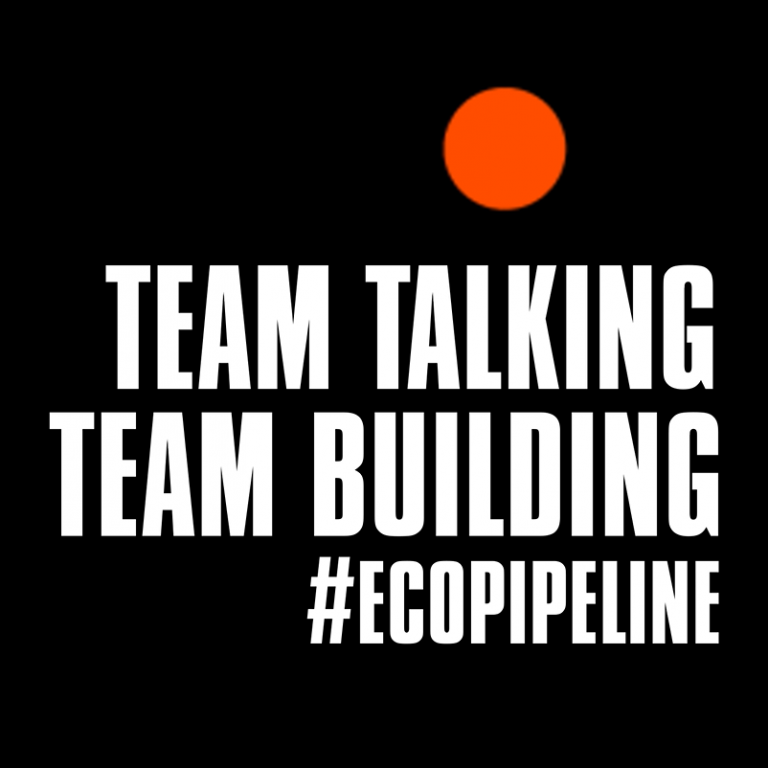 Team talking team building ecopipeline