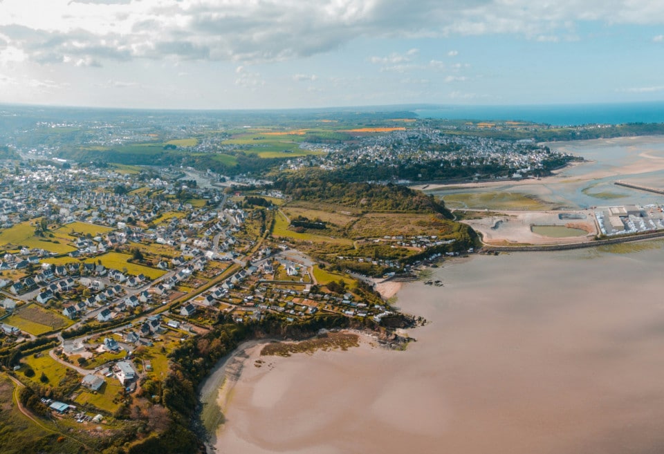 Plage Saint Brieuc pour un team building au bord de l'eau