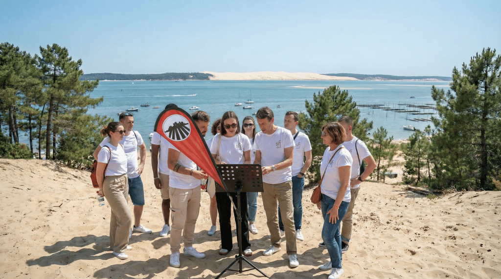 jeu d'aventure en ville au Cap ferret