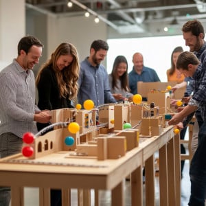 Team building Chain Reaction