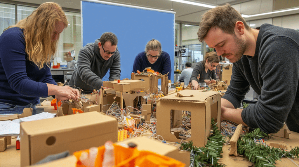 Team building Village de Noël