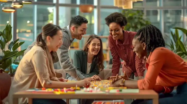 Team building ecolympiades