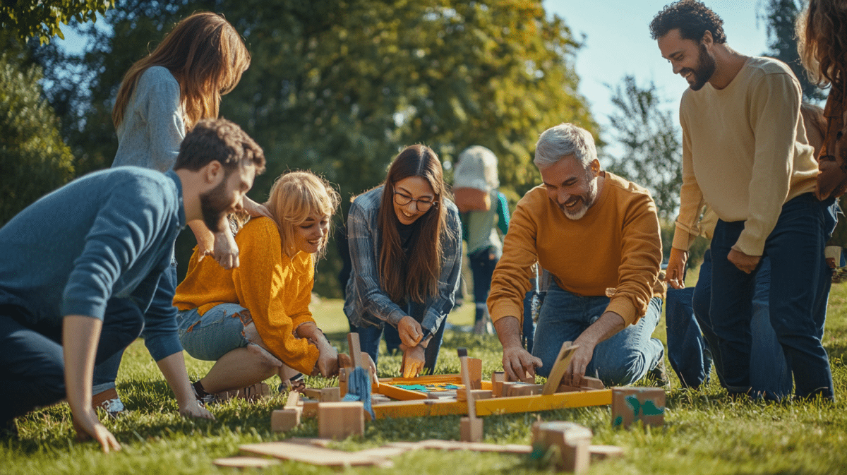Team building Ecolympiades