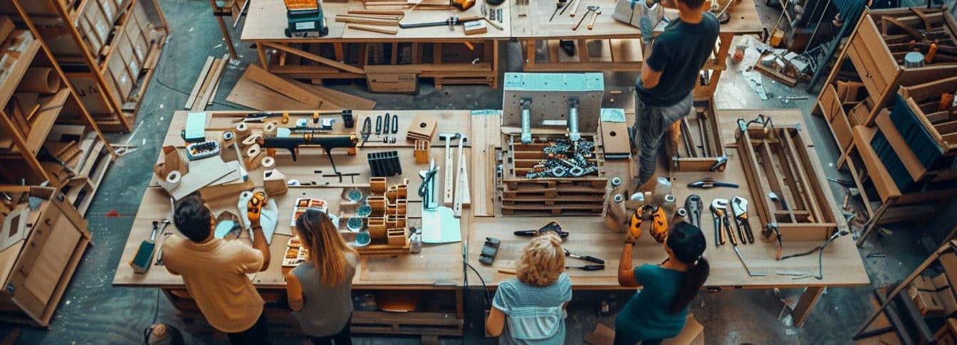 Ateliers de construction en team building : bâtir un projet ensemble pour stimuler la créativité