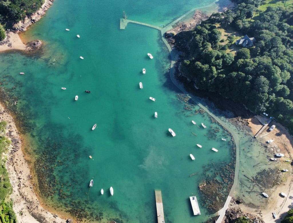 Ile de Bréhat, un des terrains de jeux pour le team building Naturquest