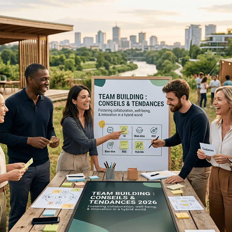 Tendances 2026 team building
